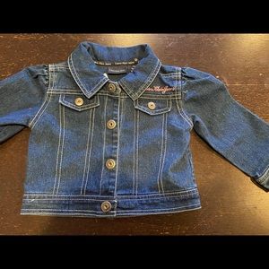New Baby Calvin Klein denim jacket size 12mths